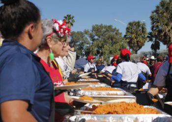 Waiting At The Border For The Holidays: Volunteers Give Meals And Gifts To Migrants