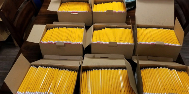 Thousands of pencils donated to Manor schools after teacher’s request
