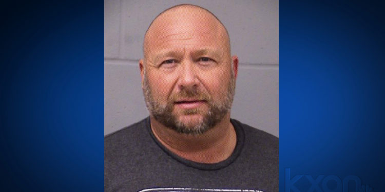 Conservative radio host Alex Jones arrested, charged with DWI on Tuesday morning