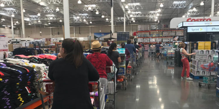 Worried Shoppers Flood Grocery Stores Over Coronavirus Concerns