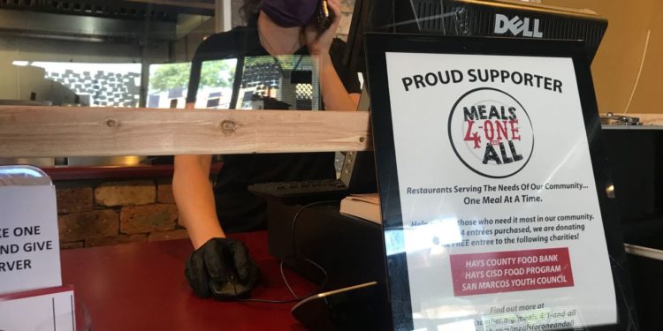 Facing dwindling resources and increasing need, Hays County food programs find help in local restaurants