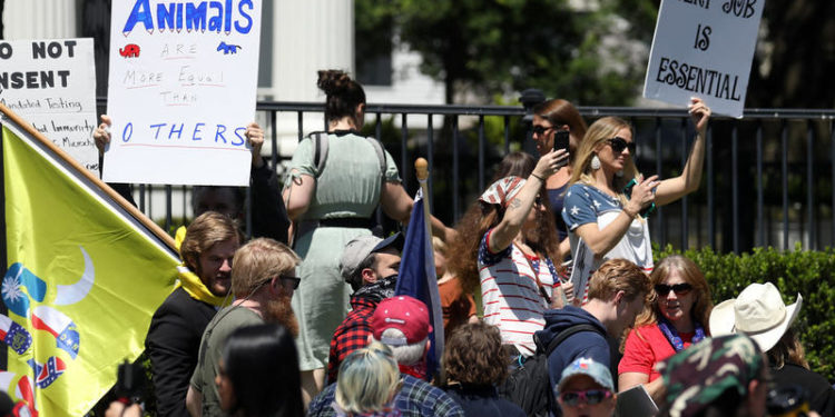 COVID-19 Live Updates: Protesters Want State Reopened, 1.2M Texans Have Applied For Unemployment