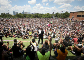 Thousands Rally In Austin For Economic Justice And An End To Police Violence