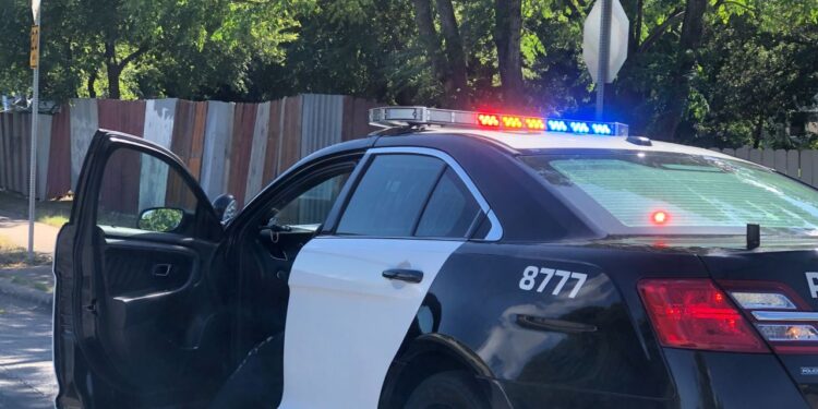 APD uses stop sticks to blow out tires, arrest man who stole police car