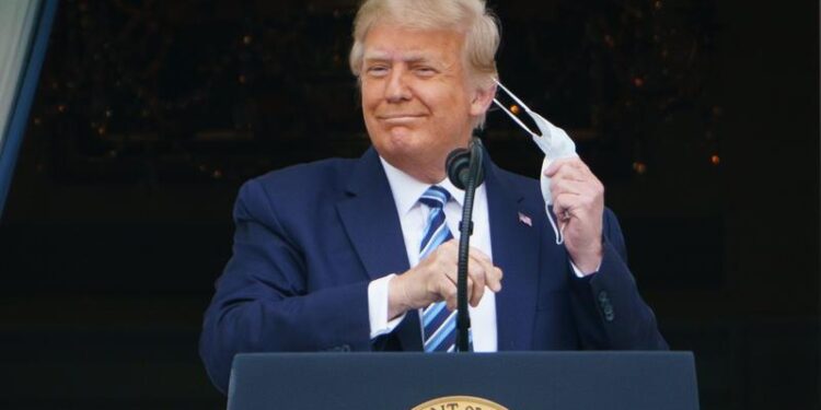 Trump Hits The Trail With Florida Rally, A Week After COVID-19 Hospital Stay