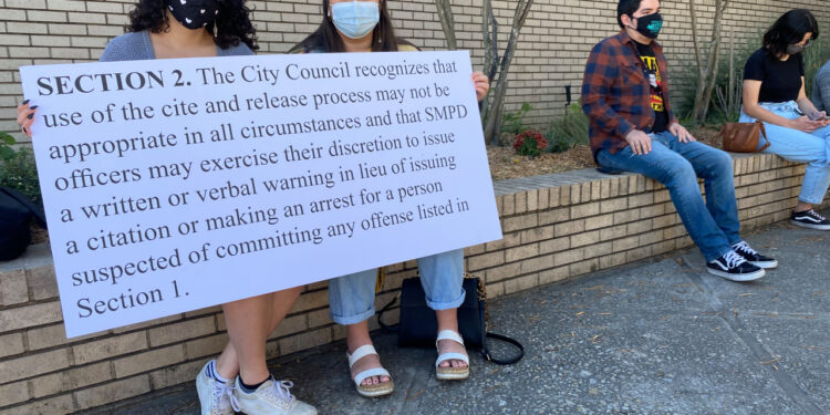 Advocacy groups want to set the record straight on San Marcos’ cite and release ordinance