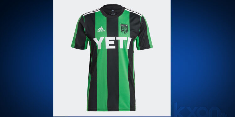 Austin FC unveils inaugural home jersey, fans must sign up to buy it during ‘Verde Van’ tour