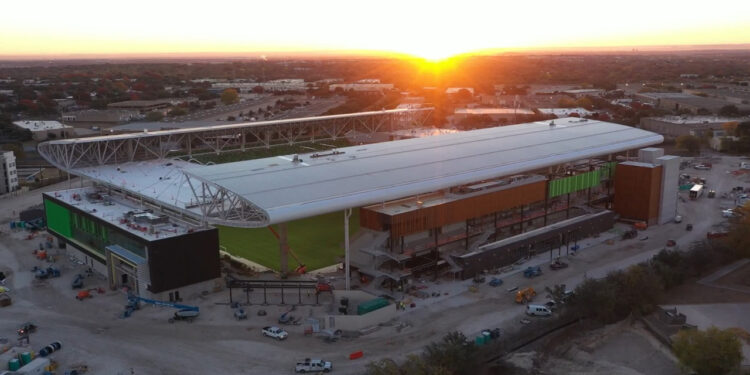 Austin FC’s Q2 stadium 90% complete, first home game likely in early June