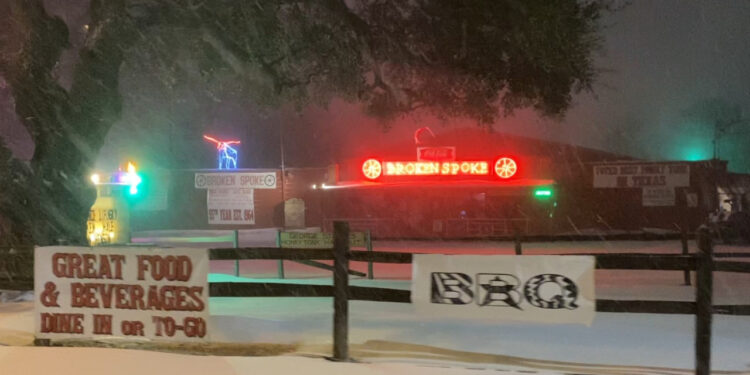 YOUR PHOTOS: Viewers give us a look at the heavy snowfall around Austin