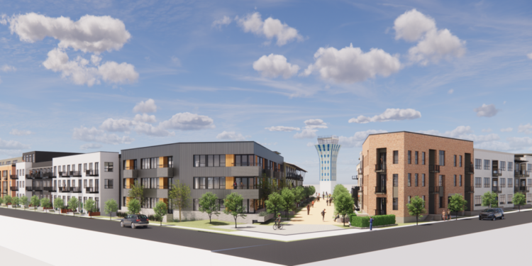 New buildings coming to east Austin Mueller development near old airport control tower