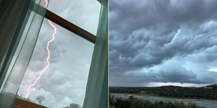GALLERY: Severe storms move across Central Texas Monday afternoon