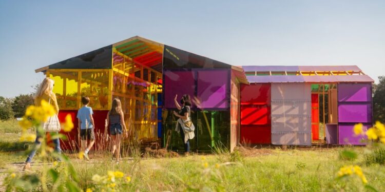 A new, interactive art installation near downtown Austin