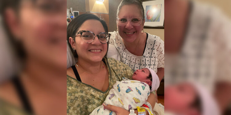 Texas mom delivers baby after losing husband to COVID-19 in May
