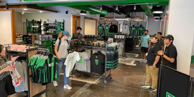 Austin FC’s Verde Store opens in downtown Austin