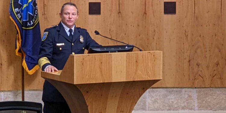 Austin-area EMS chief sworn in