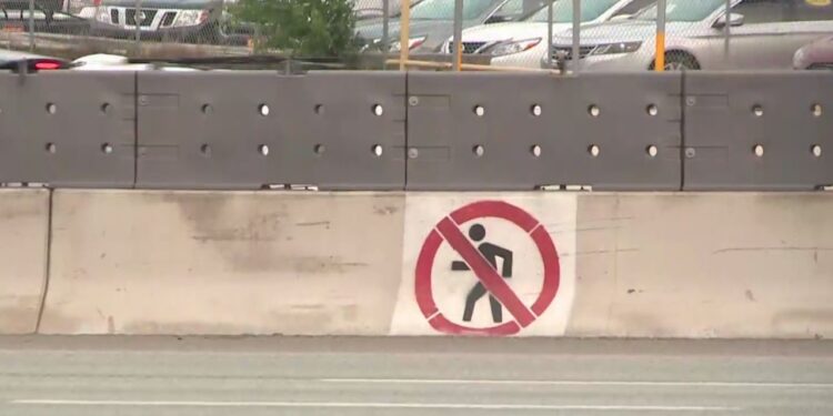 TxDOT to expand pedestrian barriers along 25 miles of I-35