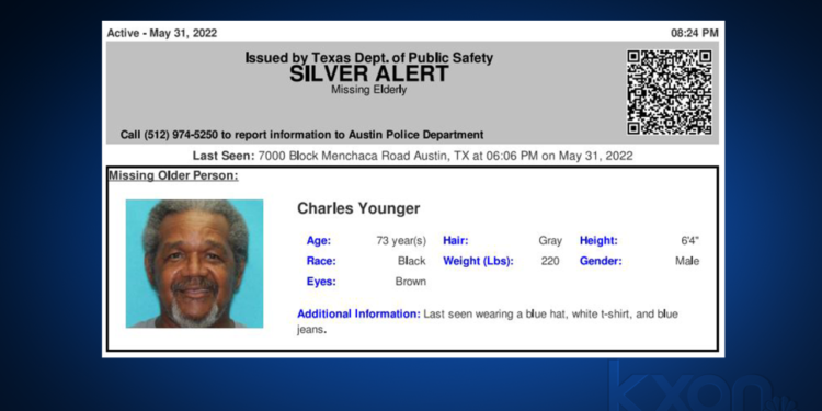 Silver Alert issued for missing 73-year-old man last seen in south Austin